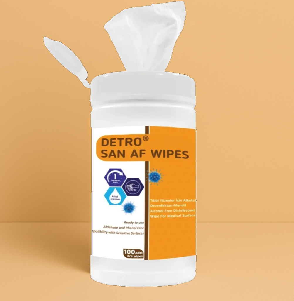 DETRO SAN AF WİPES 100 LÜ X12 ADET