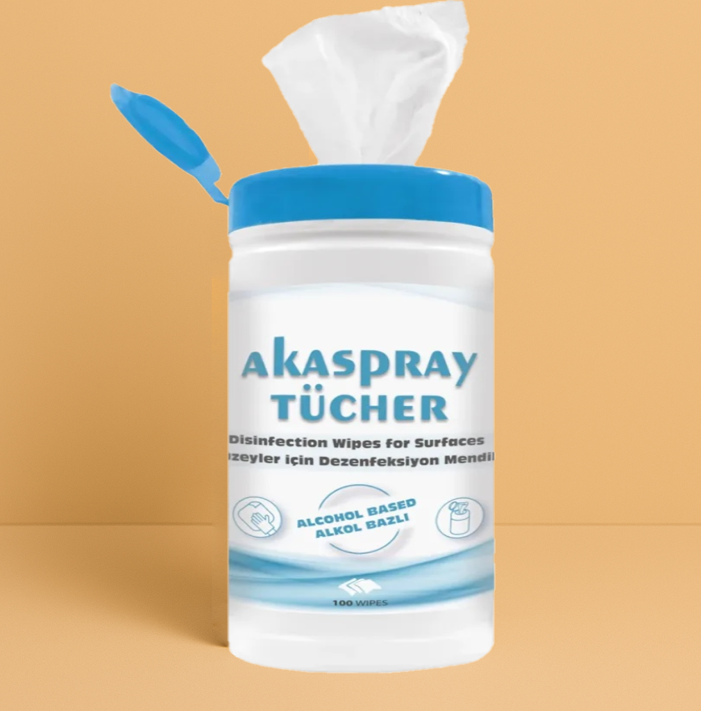 AKASPRAY TUCHER 100 LÜ X 12 ADET